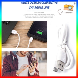 [SE] 2A Current V8 Charging Line Mobile Power Cord Charging Cable USB Data Cable