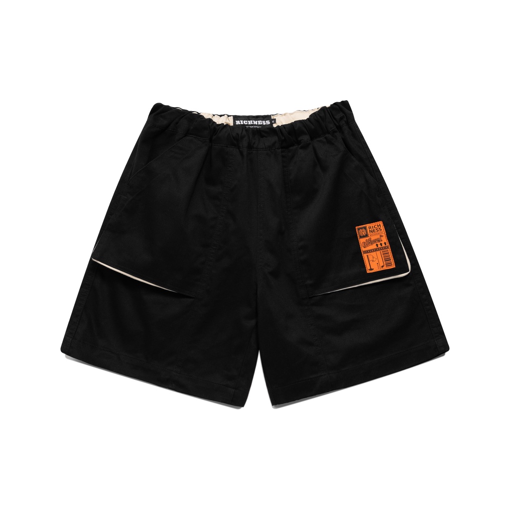 Quần Richness BLACK GOLF SHORT - Local Brand Chính Hãng