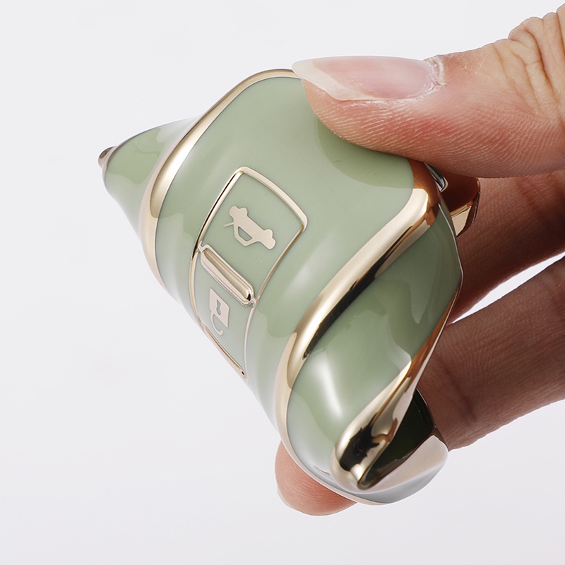 Vỏ Da Bảo Vệ Chìa Khóa Điều Khiển Từ Xa Cho Xe Hơi Mitsubishi Triton / Outlander / ASX / Xpander / Mirage / Attrage