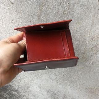 Ví nam da bò gập 3 da pullup cao cấp(da thật 100%).