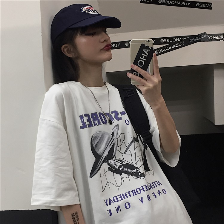 Áo thun Unisex tay lỡ Yinxx, áo phông form rộng ATL165