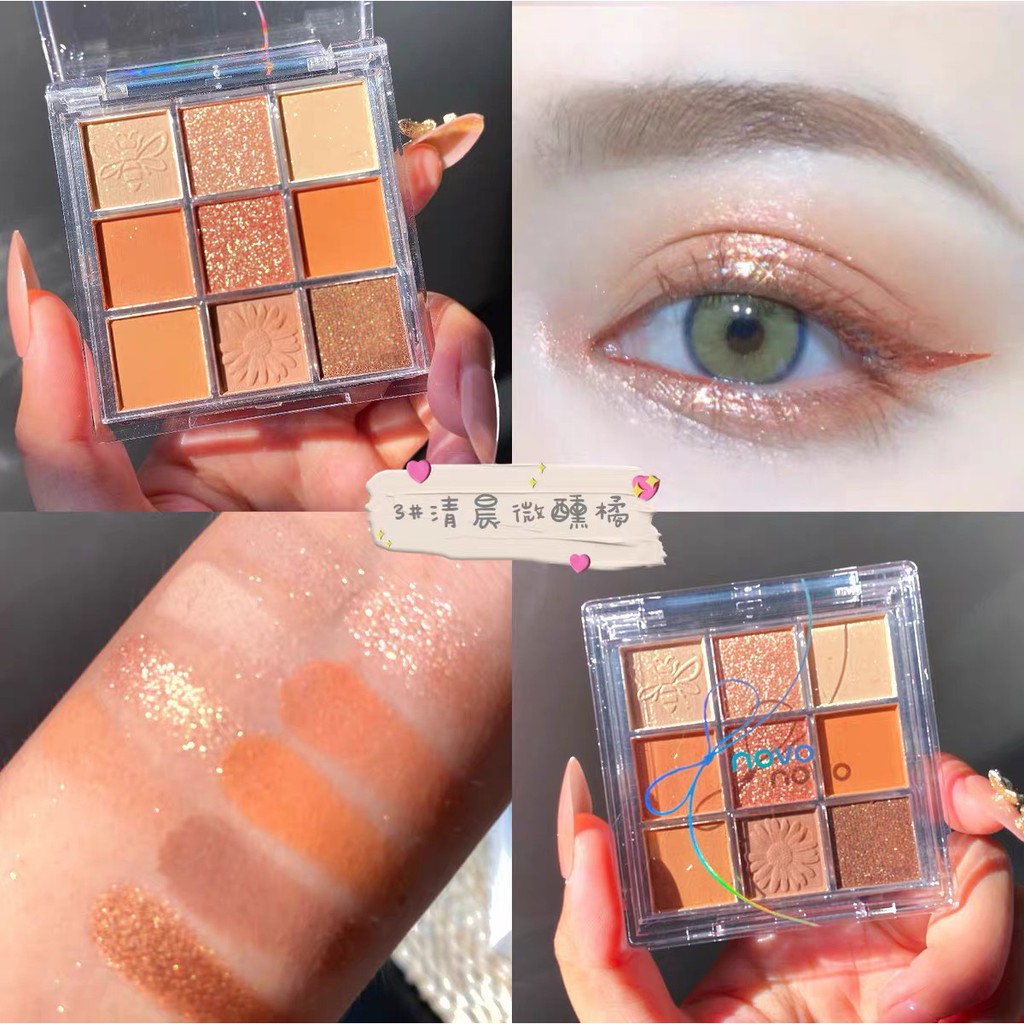 [NOVO] Bảng mắt 9 ô Novo Lasting Color (N5349) | BigBuy360 - bigbuy360.vn