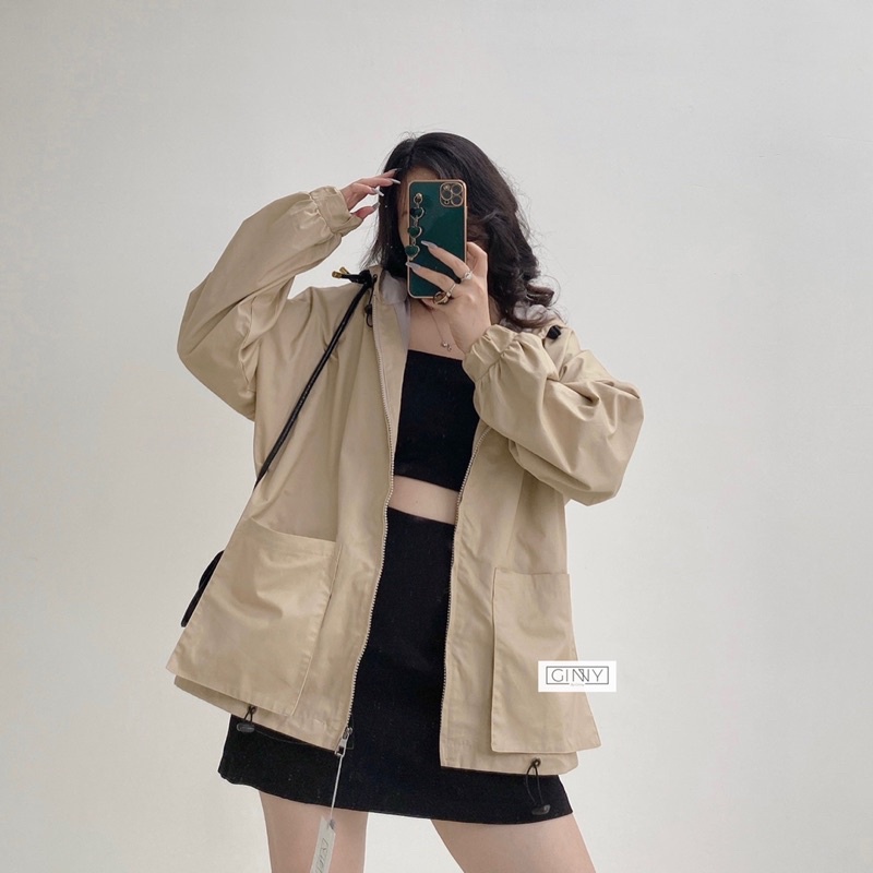 ÁO KHOÁC KAKI 2 LỚP PHONG CÁCH ULZZA | Thời Trang | Phong Cách | GINNY OFFICAL