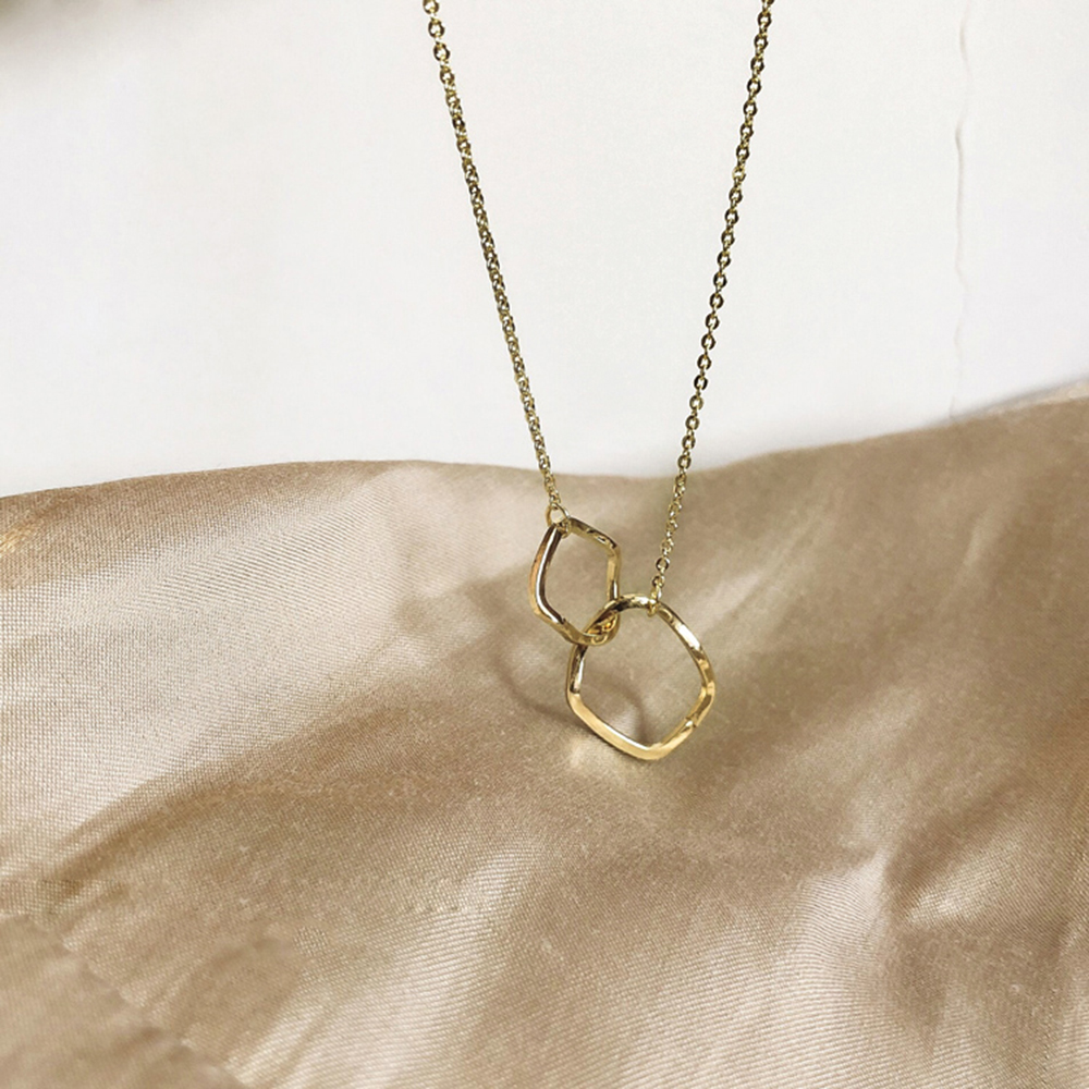 vòng cổ Nữ Mặt Tròn Thời Trang