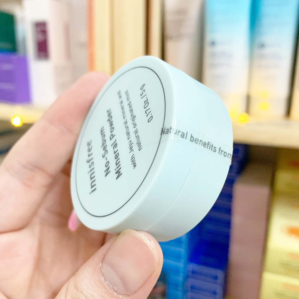 Phấn Phủ Dạng Bột Innisfree No Sebum Mineral Powder