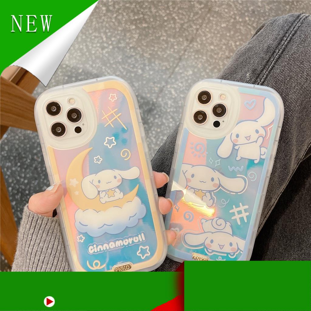 [Hàng Cao Cấp Ốp điện thoại TPU mềm màu Laser cho APPLE iPhone Case 12 Pro Max 12 Pro 12 11 Pro Max 11 XS Max XR X 8 Pl