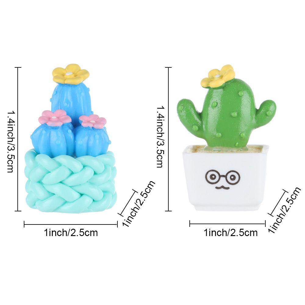 Mô Hình Cây Xương Rồng Mini Trang Trí Tiểu Cảnh