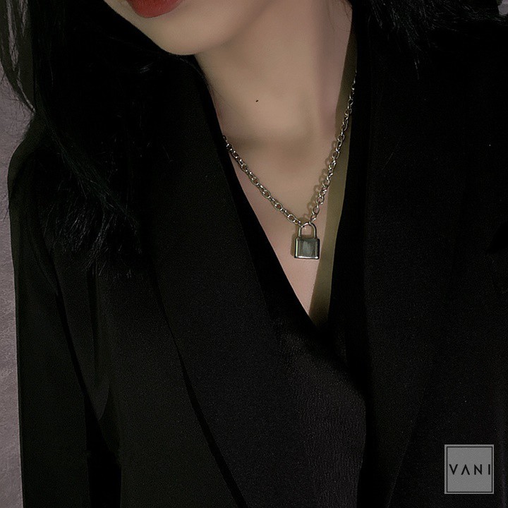 Dây Chuyền Hình Ổ Khóa Phong Cách Độc Lạ Cá Tính - Vani Store [TS000364-O7]