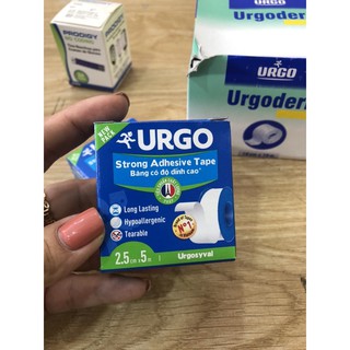 Băng keo lụa Urgo/ An Phú bảng 1.25 x 5 , 2.5 x 5( lốc 12 cuộn)