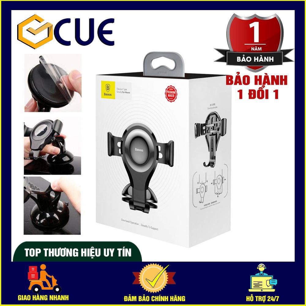 [ HÀNG CHÍNH HÃNG ]] Giá để điện thoại trên ô tô Baseus SUYL-XP01 (Hút chân không, Gắn Táp lô xe)