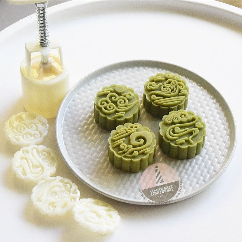 Khuôn Trung Thu 4 mặt size 50gr