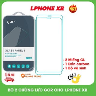 Bộ 2 miếng cường lực gor dành cho ip.hone XR,bảo vệ cực tốt