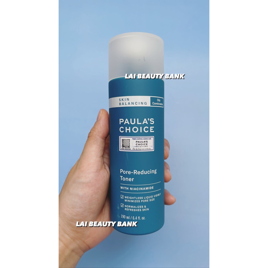 [190ml] Toner cân bằng da Paula's Choice Skin Balancing Pore-Reducing Toner