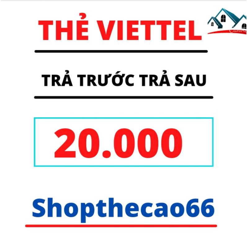 Thẻ cào Viettel 20k