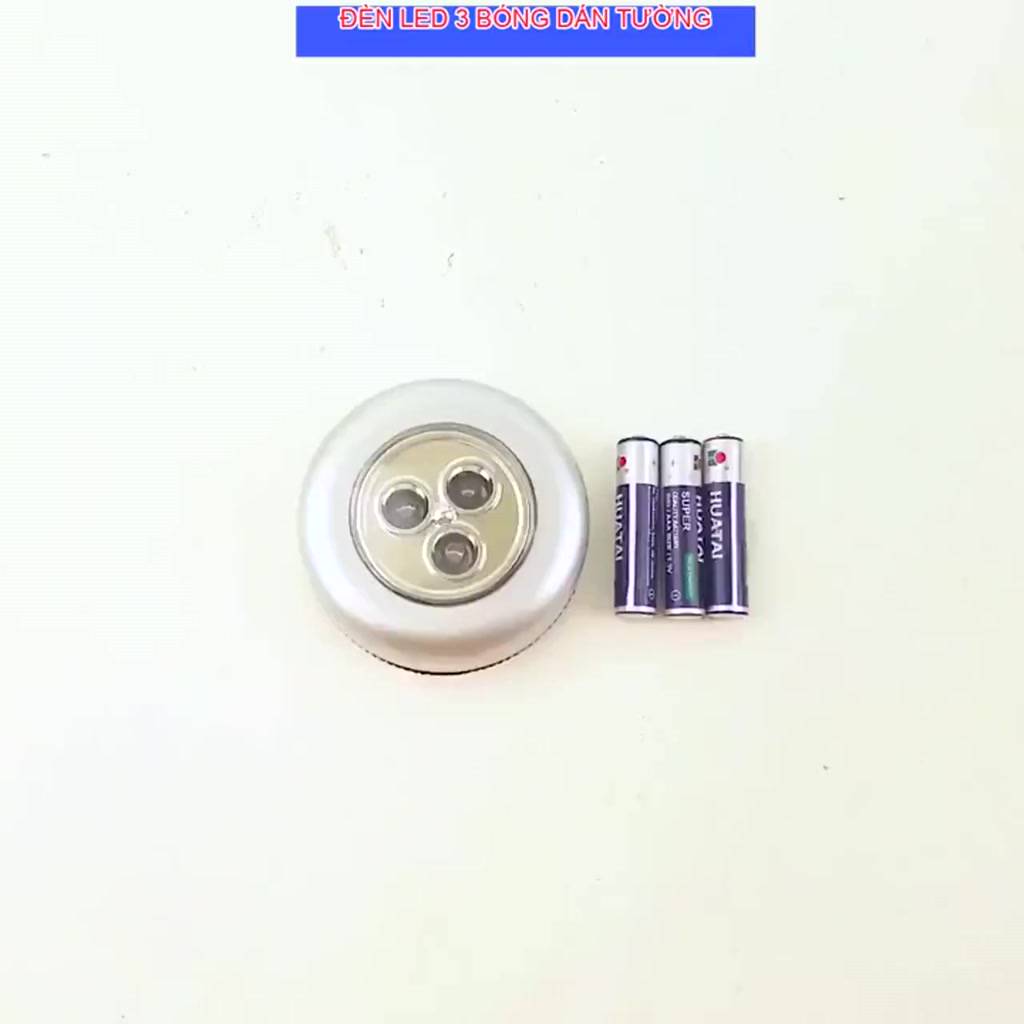 Đèn led dán tường 3 bóng tiện lợi Store4girls | BigBuy360 - bigbuy360.vn