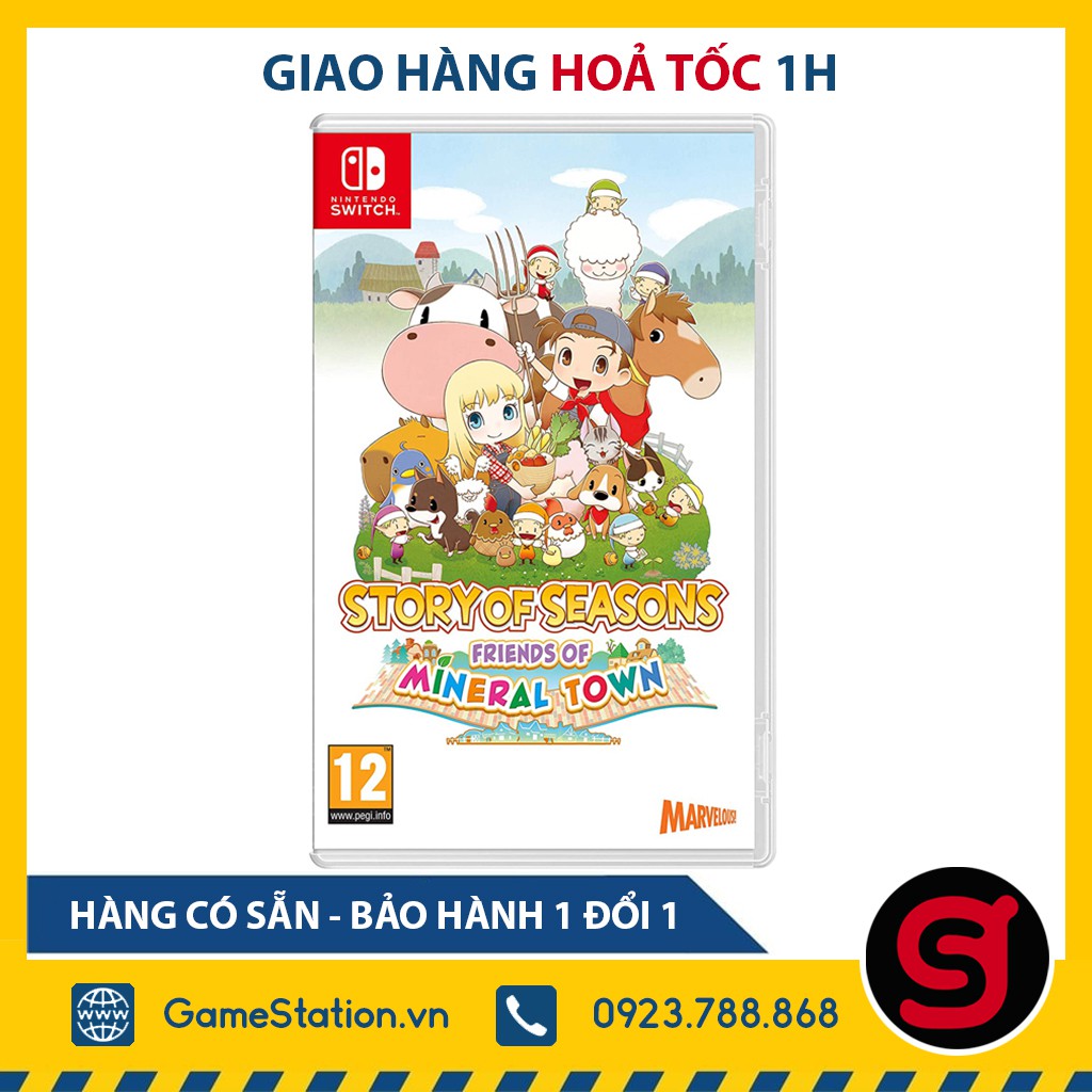 Game Story of Seasons: Friends Of Mineral Town - Cho Máy Nintendo Switch