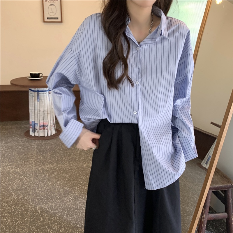 SẴN | Áo sơ mi kẻ Hàn Quốc