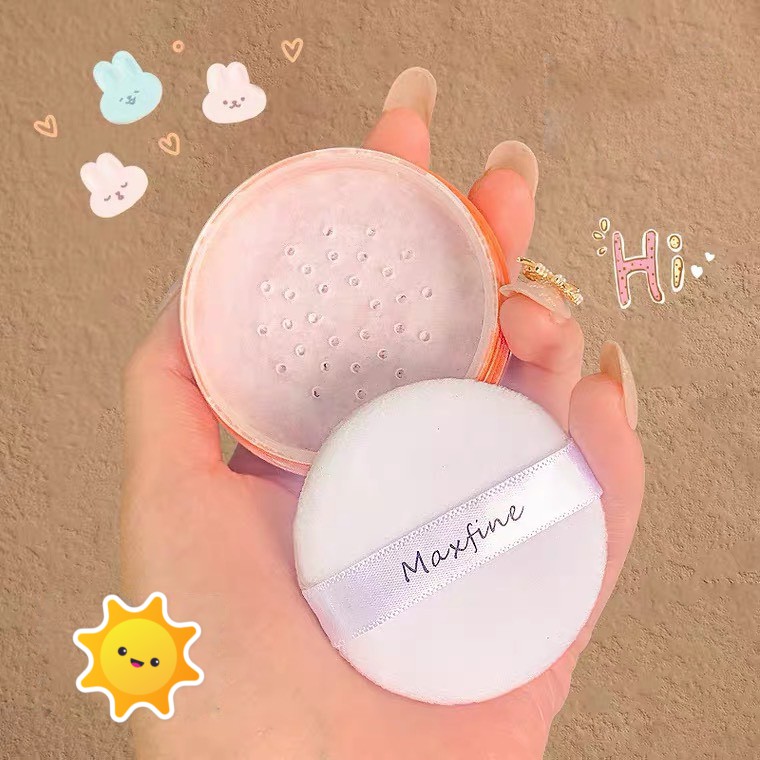 Phấn phủ bột MAXFINE kiềm dầu mịn nhẹ tự nhiên Loose Powder Oil Control MAXF07 | BigBuy360 - bigbuy360.vn