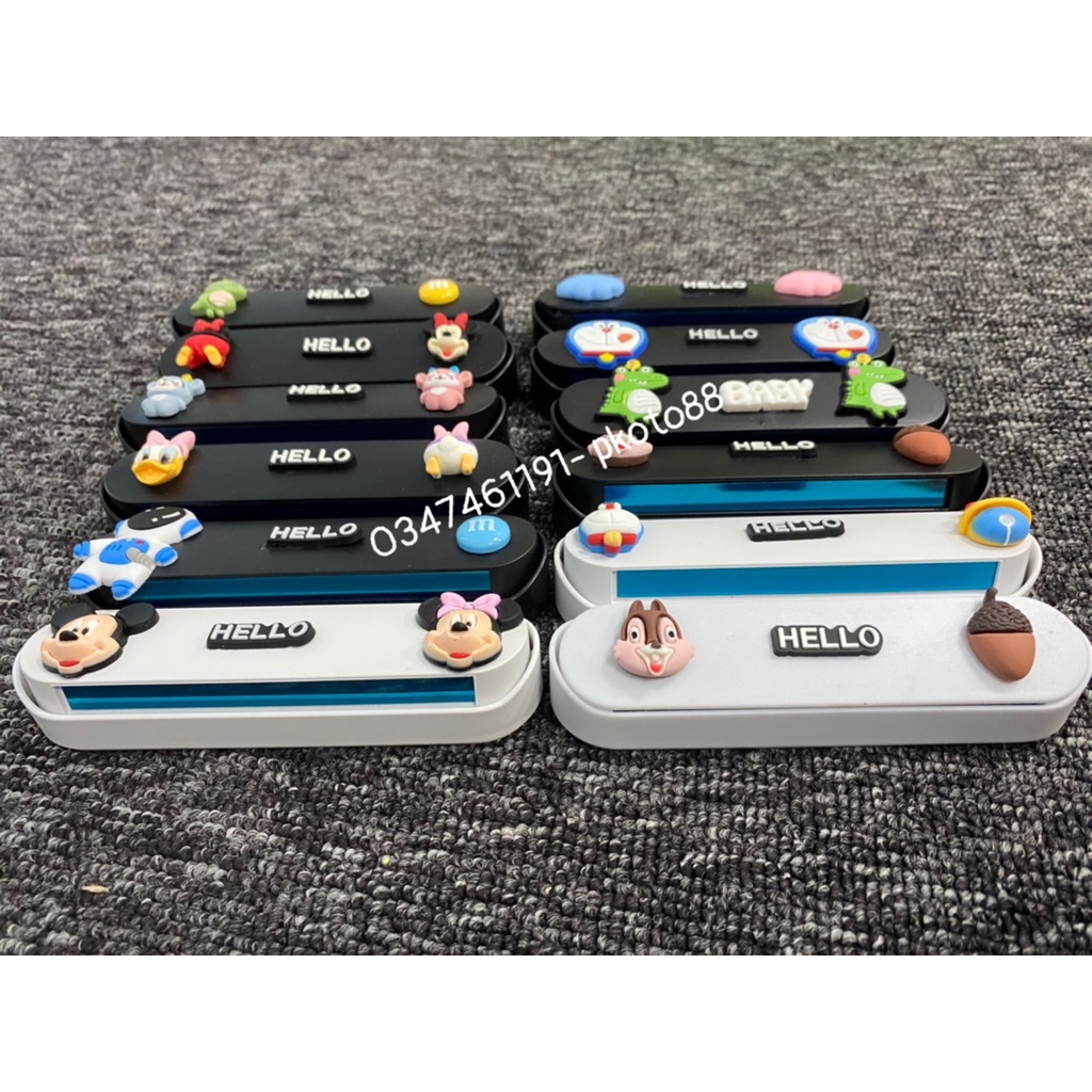Bảng ghi số điện thoại đỗ xe oto gắn hình 3D icon dễ thương LV Car