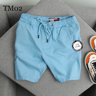 Quần short nam kaki lưng thun TM