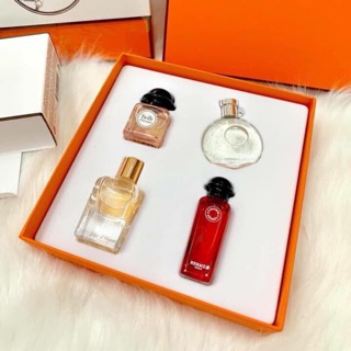 Auth*Set 4 Chai Mini Nước Hoa Hermes Parfums - Tuyệt phẩm cho chị em