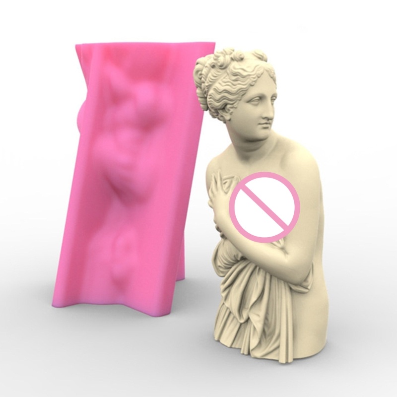 Sa Khuôn Làm Xà Phòng Hình Tượng Nữ Thần Bằng Epoxy Độc Đáo Trang Trí Nhà Cửa