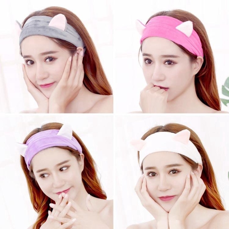 Băng Đô Tai Mèo Hoạt Hình Dễ Thương