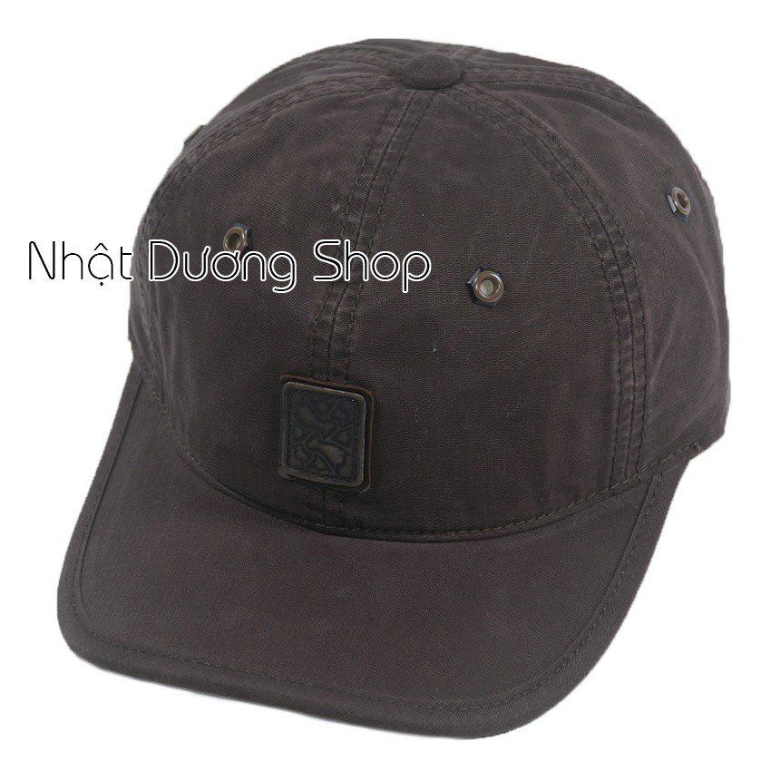 Nón kết nam cao cấp của 7 caps nón lưỡi trai nam với logo chữ Z với chất liệu vải Kaki đóng 4 sò mềm mại