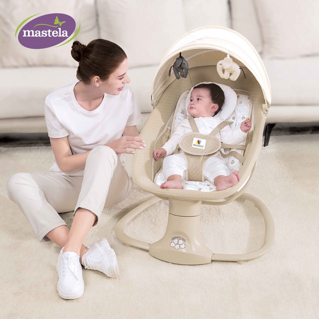 Nôi điện tự động cho bé Mastela 8104, 8106, 8107, 8108