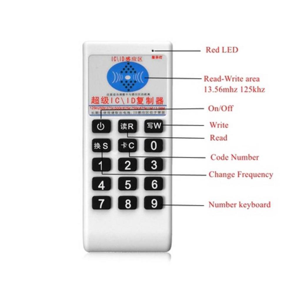 Móc Khóa Đọc Thẻ Id Rfid 125 Khz / 13.56 Mhz