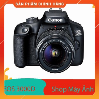 Máy Ảnh Canon EOS 3000D + Lens EF-S 18 – 55mm III (Lê Bảo Minh) – Hàng Chính hãng
