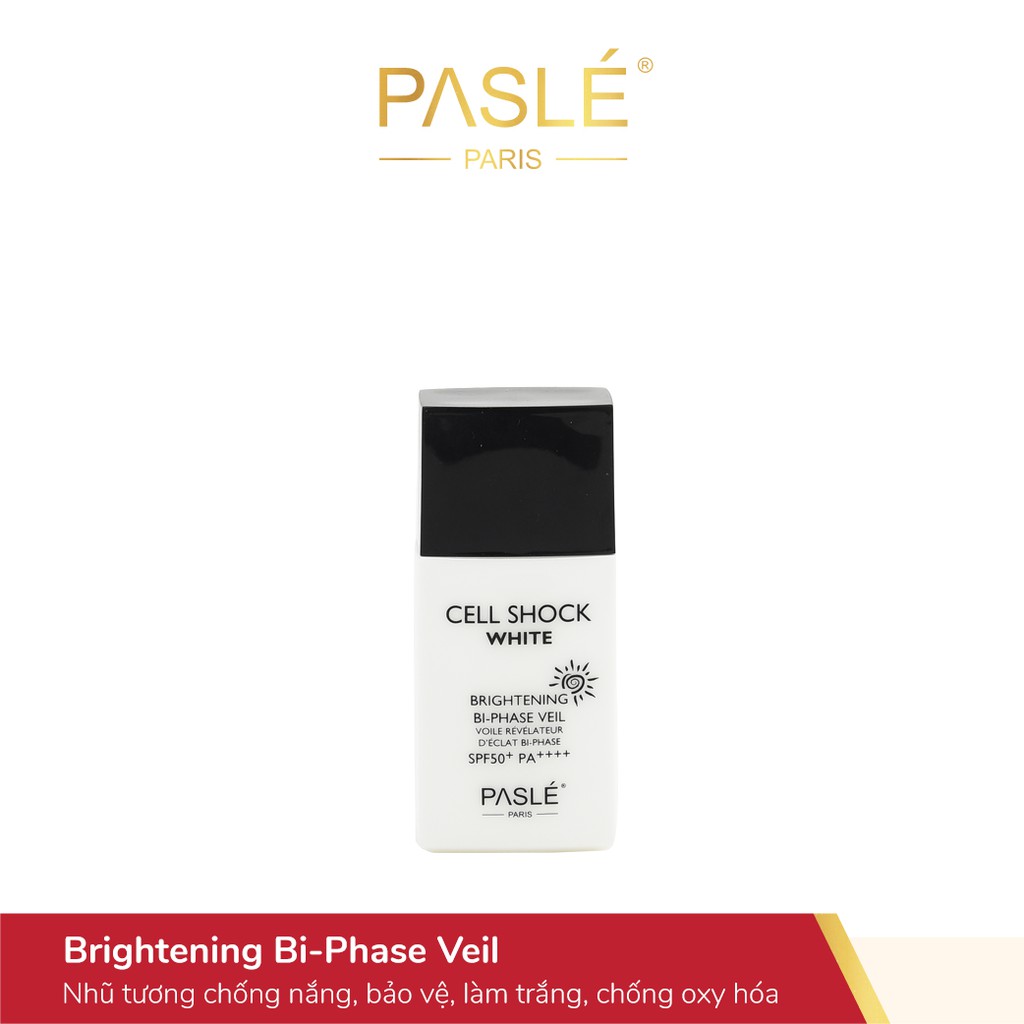 [Chính Hãng] Kem chống nắng Pasle BRIGHTENING BI-PHASE VEIL NHŨ TƯƠNG CHỐNG NẮNG