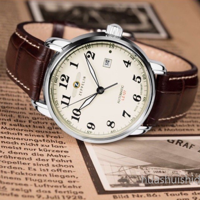 Đồng Hồ Zeppelin Dây Da Sang Trọng Cho Nam