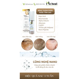 Serum trị nám Nano Lighten