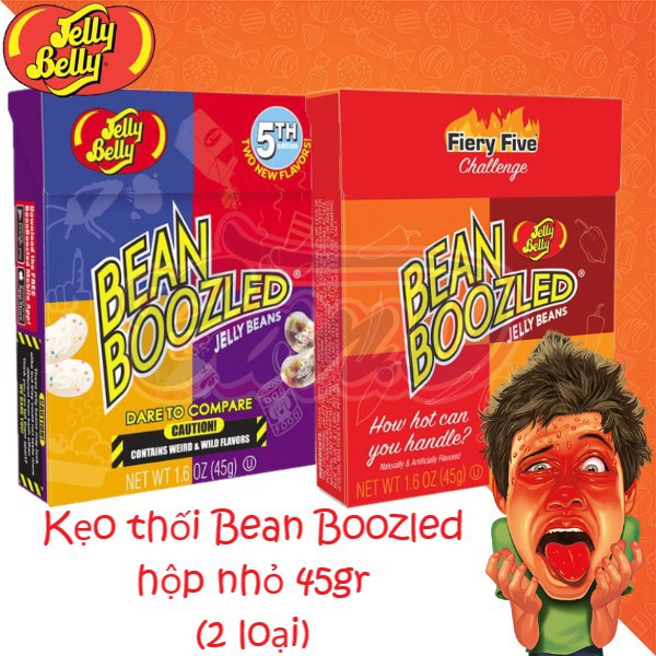 (2 loại) Kẹo thối Bean Boozled hộp nhỏ 45gr (phiên bản 5)