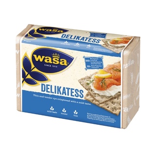 Bánh lúa mạch nguyên hạt Wasa Delikatess 270g