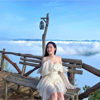 TBS | jumsuit trễ vai bèo