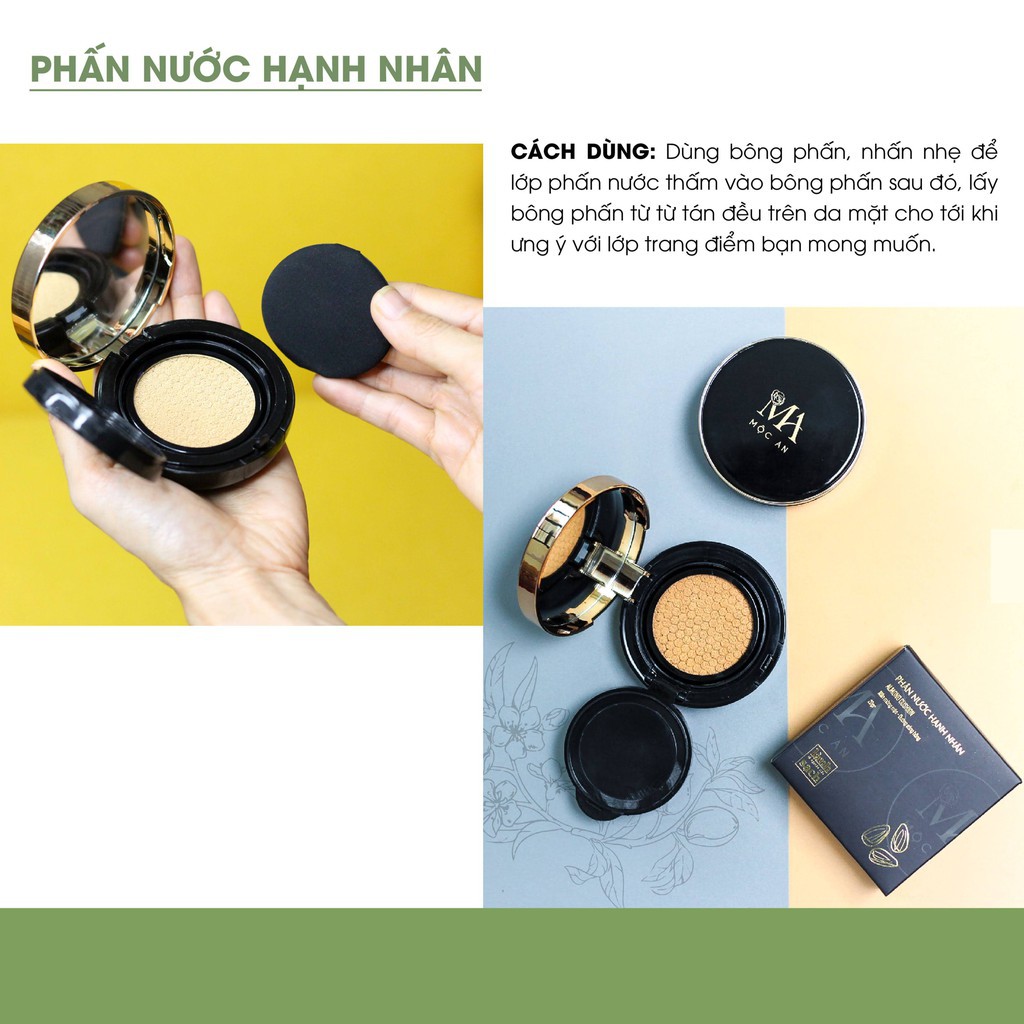 Combo Trang Điểm Tự Nhiên Mộc An 2 Sản Phẩm Cho Lớp Make Up Mỏng Nhẹ, Sáng Bừng Thần Thái