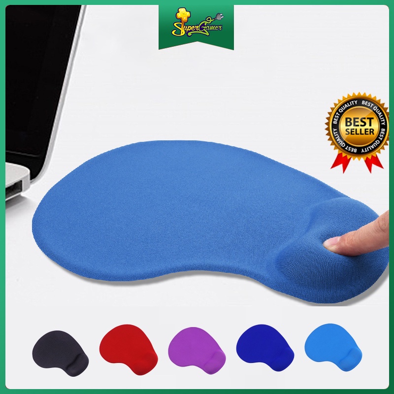 Tấm Lót Chuột Máy Tính Có Đệm Cổ Tay Nhiều Màu Tuỳ Chọn Tiện Dụng