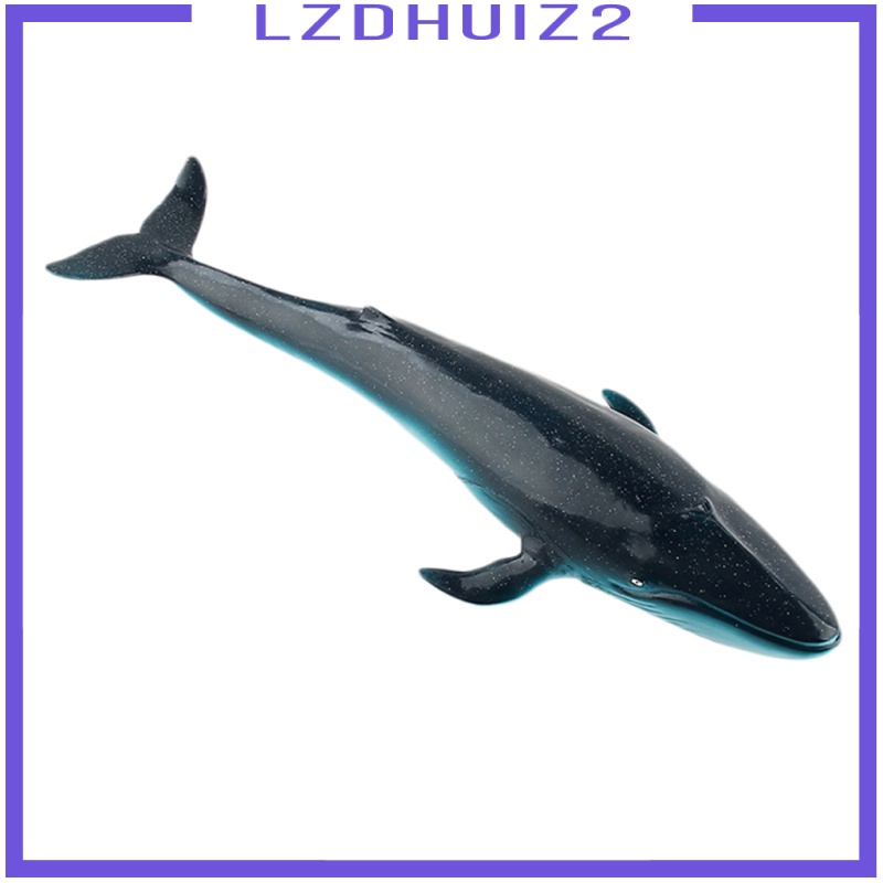 Mô Hình Cá Voi Xanh Bằng Nhựa Độc Đáo Sống Động