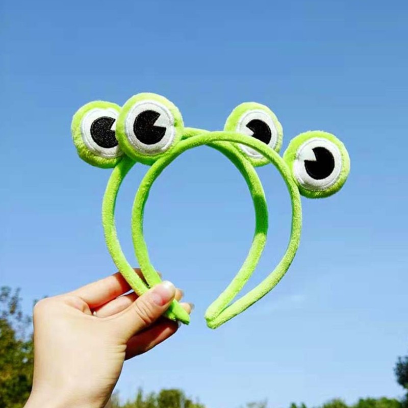 Cài tóc/ Băng đô trang điểm hình mắt ếch đáng yêu