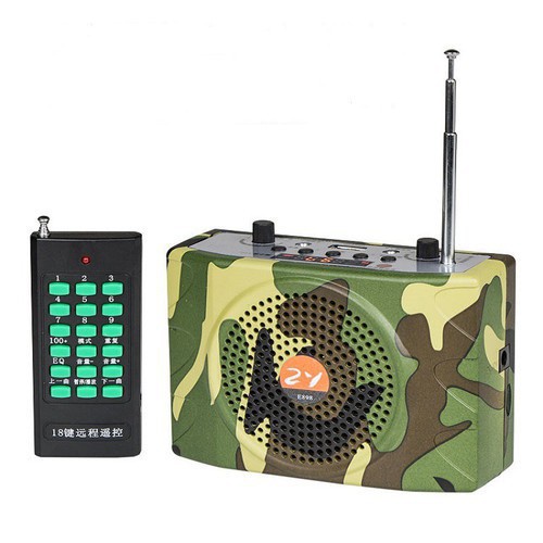 Máy trợ giảng E-898, Máy nghe nhac mp3, nghe đài radio FM, bẫy chim E898 điều khiển từ xa (loại 1 )