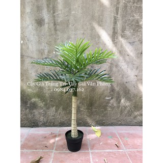Cây dừa giả trang trí- Cây giả