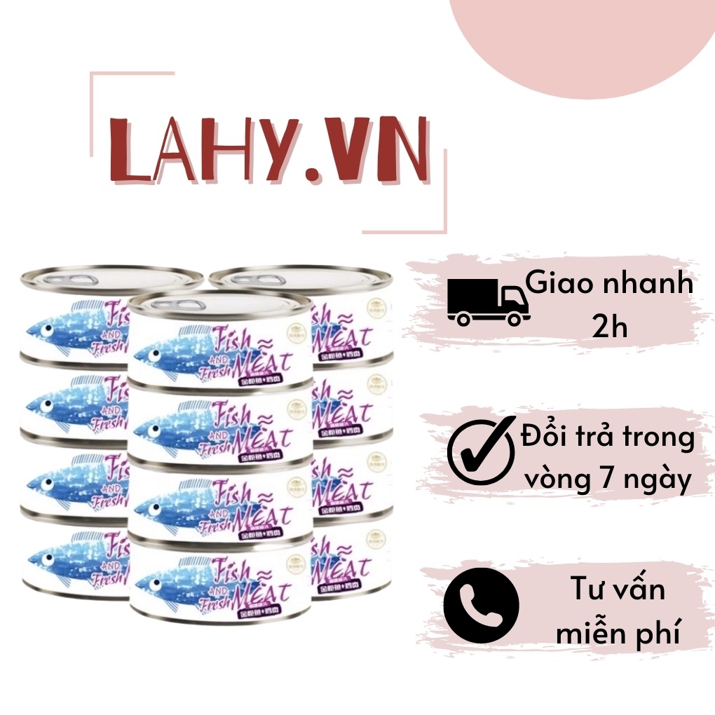 Pate mèo Fish and Fresh 170gr chính hãng đủ vị