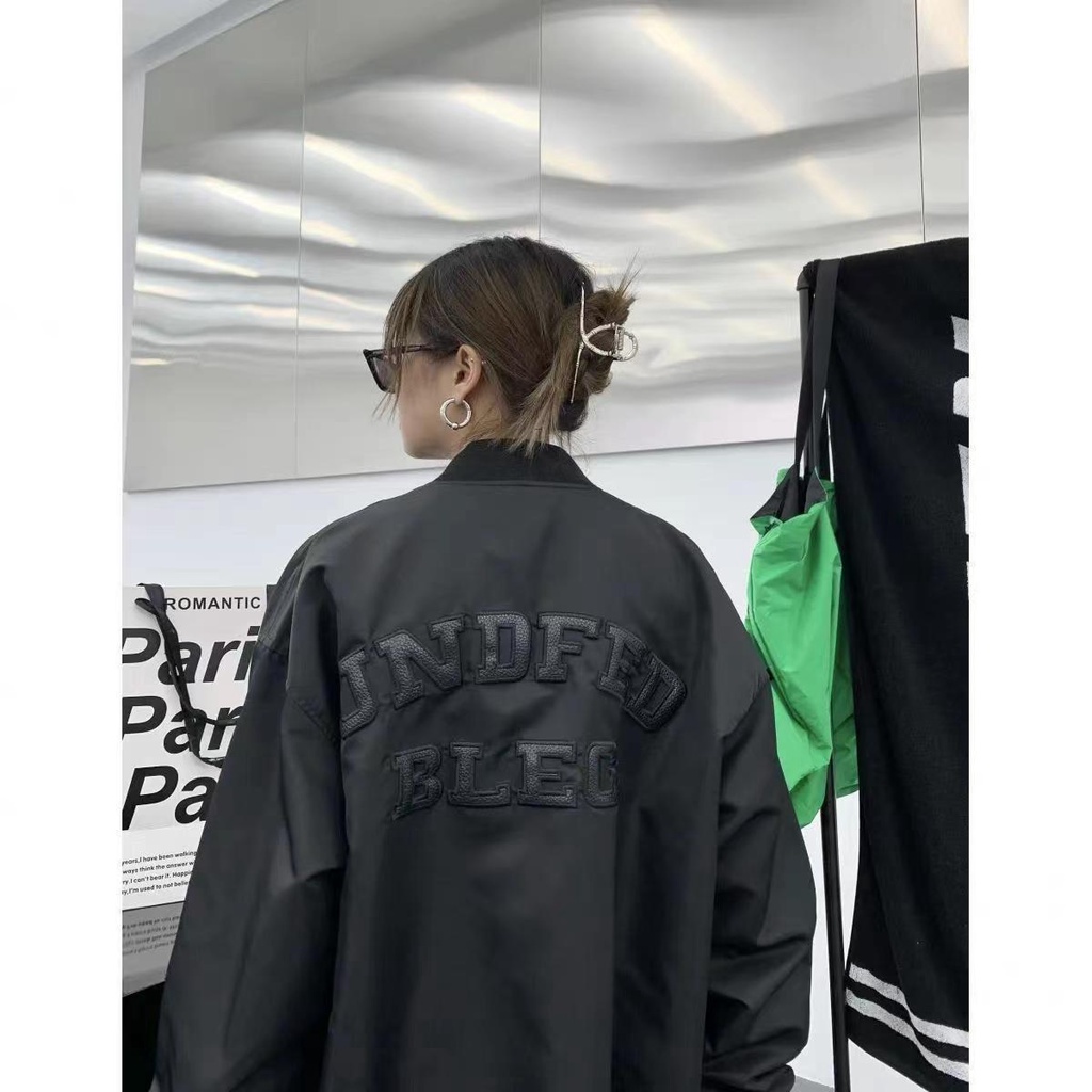 Áo Khoác Bóng Chày Dáng Rộng Đơn Giản Phong Cách Mỹ Hàng Mới Bán Chạy Dành Cho Bạn Nữ