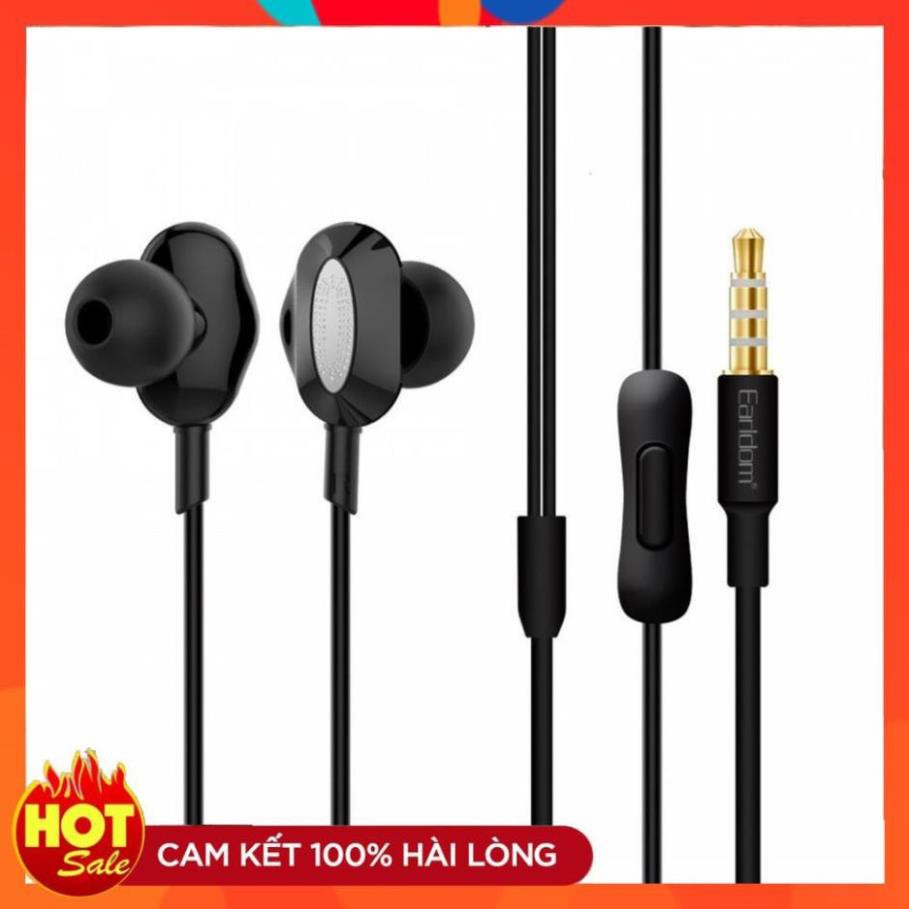 [Chính Hãng] Tai Nghe Dây Bass Stereo Sống Trọn Đam Mê EarlDom E16 - Hàng Chính Hãng bảo hành 12 tháng