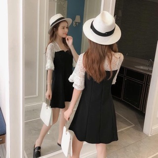 Váy cho con bú tay ren