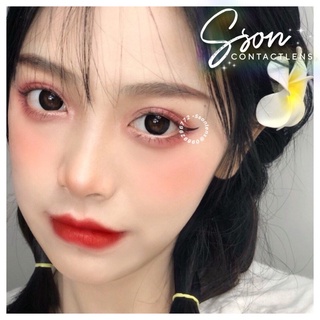 [ TỒNG HỢP ĐEN VÀ CHOCO ] (có cận tùy độ) Mẫu tự nhiên, giãn vừa và nhỏ -Kính áp tròng  CONTACT LENS