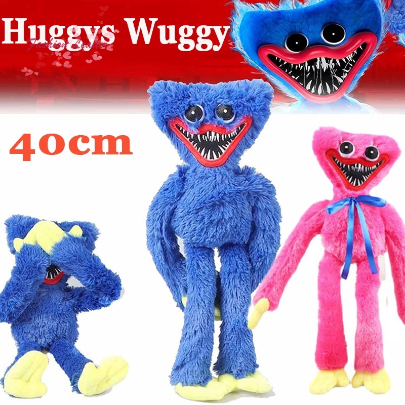Đồ chơi nhồi bông Poppy Playtime Huggy Wuggy quà tặng Giáng sinh cho bé 40CM
