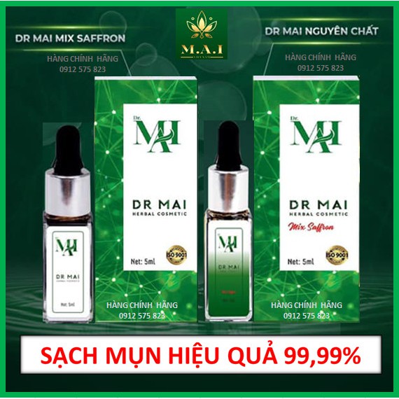 Dr mai [CHÍNH HÃNG] - sạch mụn xoá thâm - hiệu quả sau 7 ngày